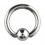 Grueso Piercing Anillo Genital / CBR / BCR 3.2 mm / 8 G