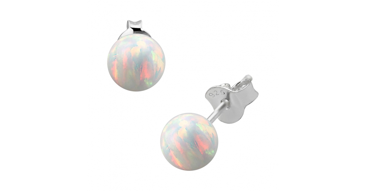 Boucles D'oreilles Argent Massif 925 - 9.62g - Style Anneaux à Clous