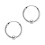 Ohrring 925 Sterlingsilber Nachahmung BCR Ring