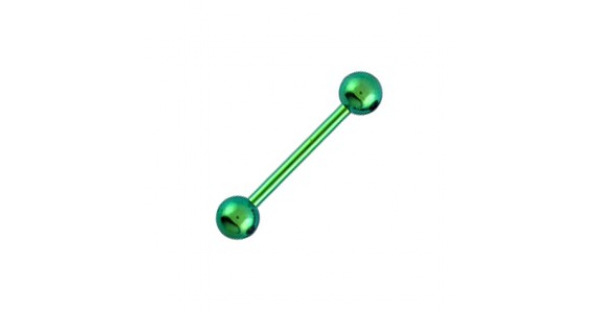 Piercing Téton/titane Grade 23 Filetage Intérieur - Barre De 16 Mm, Bille 5 Mm, Couleur Dorée, Hypoallergénique - 4