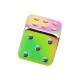 Rainbow Anodized 316L Steel Piercing Only Loose Dice