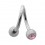 Helix- / Spiral-Piercing Chirurgenstahl Zwei Rosanem Strasssteine