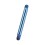 Einzelner Piercing-Stab Barbell Straight Titan Grad 23 Eloxiert Hellblau