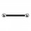 Brustpiercing Bioflex PTFE Schwarz Kugeln Stahl 316L