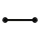 Nipple-Piercing Bioflex PTFE Schwarz Kugeln Acryl