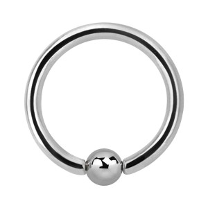 Ring- / Labret-Piercing Chirurgenstahl 316L BCR Klemmkugel