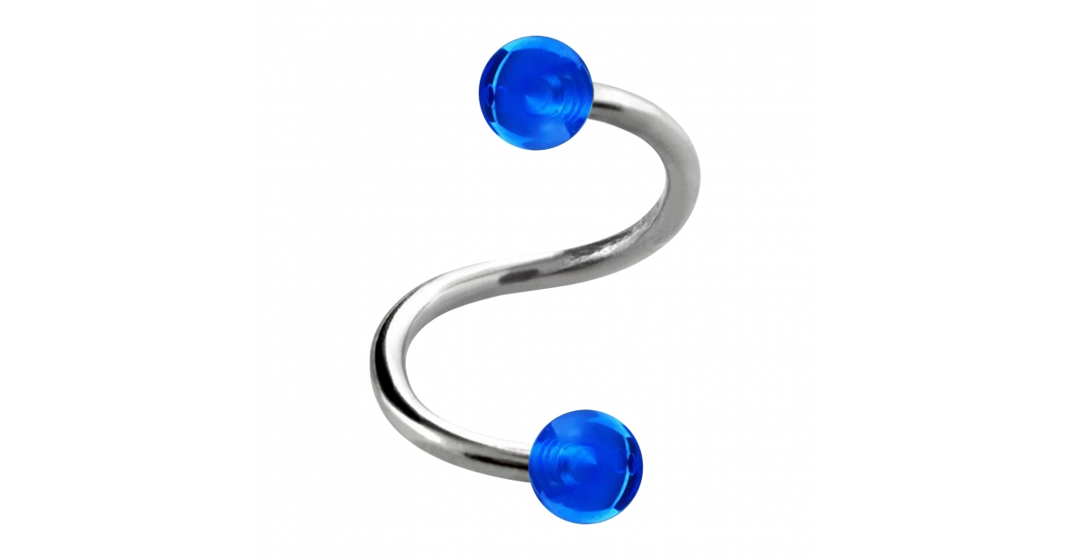 Twisted on sale tongue ring