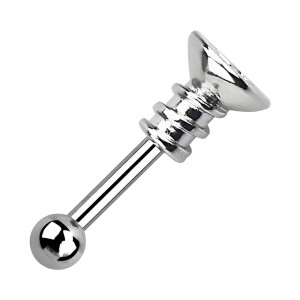 Helix-Piercing-Schmuck Straight Stahl 316L Schraubenkopf
