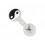 Knorpel-Piercing Helix / Tragus Straight Yin-Yang