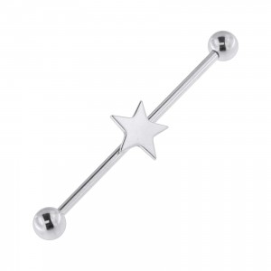 Industrial-Piercing Chirurgenstahl 316L Stern