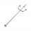 Trident 316L Surgical Steel Industrial Barbell Piercing