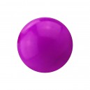 Boule Piercing Acrylique Violette Opaque UV Seule