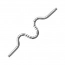 Industrial-Piercing-Stab Stahl 316L Gewellt Metallisiert