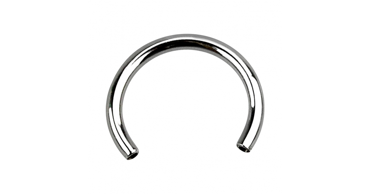 Piercing Labret Vis Interne Noir – Pierre Triangle, Acier Chirurgical, Tige 1,2 Mm