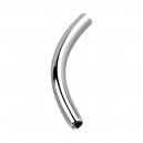 Innengewinde-Piercing-Stab Banana Stahl 316L
