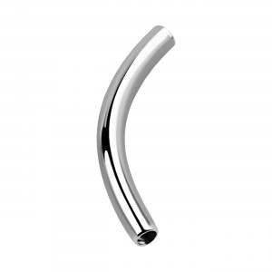 Innengewinde-Piercing-Stab Banana Stahl 316L