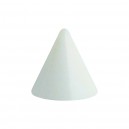 Pique Piercing Acrylique Blanc Opaque UV Seul