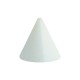 Opaque Acrylic UV White Barbell Only Spike