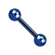 Balls Dark Blue G23 Titanium Helix/Cartilage Piercing Barbell