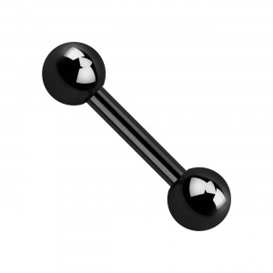 Knorpel- / Helix-Piercing Titan Grad 23 Schwarz Kugeln