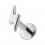 Knorpel- / Helix-Piercing Stahl 316L Blitz Geformt Metallisiert
