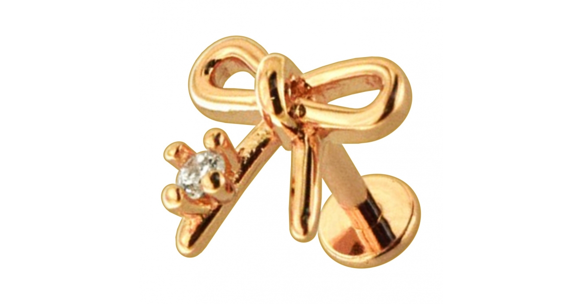 Wellington | Collier Nœud En Acier Inoxydable | Doré – Basalte