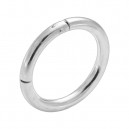 Clicker-Ring-Piercing 925 Sterlingsilber Scharnier