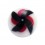 Black/Red Windmill Acrylic UV Piercing Only Ball