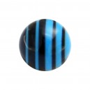 Boule Dégradé Linéaire Noir / Bleu