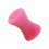 Lobus- / Ohr-Plug Acryl Massiv Doppelt Flare Rosa