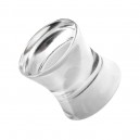 Ohr Plug / Lobus Acryl Massiv Doppelt Flare Transparent