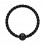 Piercing Ring BCR/CBR Verdrehter Faden Eloxiert Schwarz
