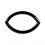 Piercing Anillo Clicker Anodizado Negro Almendra Angular