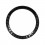 Daith-Piercing Clicker-Ring Eloxiert Schwarz Scharnier Multi-Pyramiden