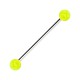 Industrial-Piercing Acryl Transparent Grün Kugeln