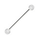 Industrial-Piercing Acryl Transparent Kugeln