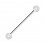 Industrial-Piercing Acryl Transparent Kugeln
