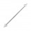 Industrial-Piercing Acryl Transparent Wei&szlig; Spitzen
