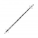 Industrial-Piercing Acryl Transparent Spitzen