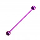 Industrial-Piercing Titan Grad 23 Eloxiert Rosa Kugeln
