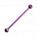 Industrial-Piercing Titan Grad 23 Eloxiert Mehrfarbig Kugeln