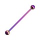 Industrial-Piercing Titan Grad 23 Eloxiert Mehrfarbig Kugeln