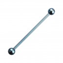Industrial-Piercing Titan Grad 23 Eloxiert Hellblau Kugeln