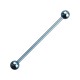 Industrial-Piercing Titan Grad 23 Eloxiert Hellblau Kugeln