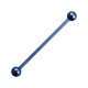 Industrial-Piercing Titan Grad 23 Eloxiert Dunkelblau Kugeln