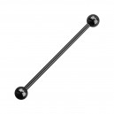 Industrial-Piercing Titan Grad 23 Eloxiert Schwarz Kugeln
