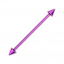 Industrial-Piercing Titan Grad 23 Eloxiert Rosa Spitzen