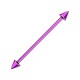 Industrial-Piercing Titan Grad 23 Eloxiert Rosa Spitzen