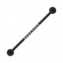 Industrial-Piercing Stahl 316L Schwarz 8 Lineare Strasssteine