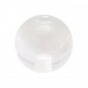 Bola de Piercing Acrílico Transparentee UV Sólo
